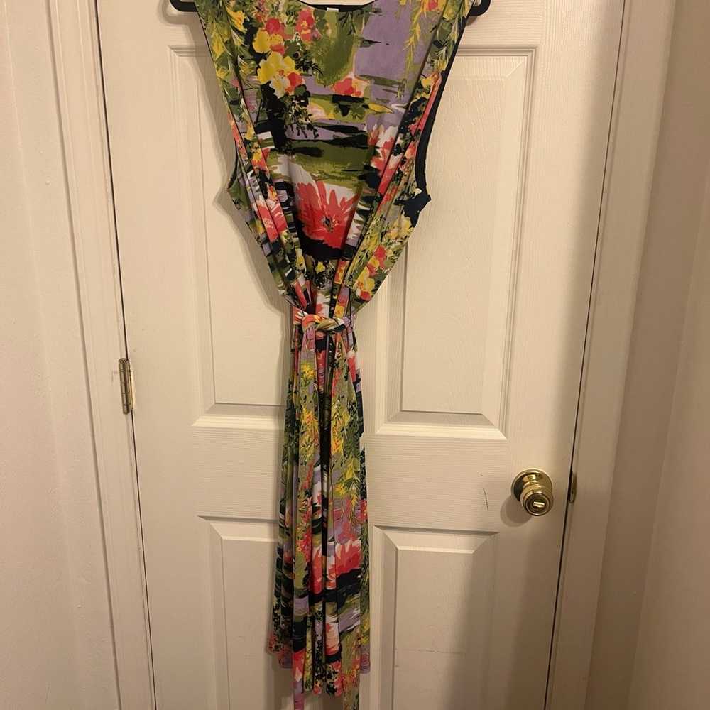 Charter Club Women's floral dress in size 3X - image 4