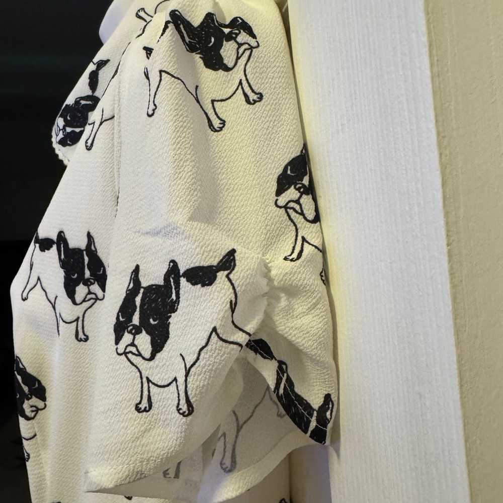 Boutique L Women’s French Bulldog Dress New Bosto… - image 4