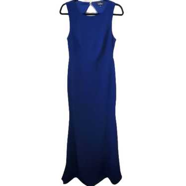 Lulus Dress Something to Remember Blue Lace Backl… - image 1