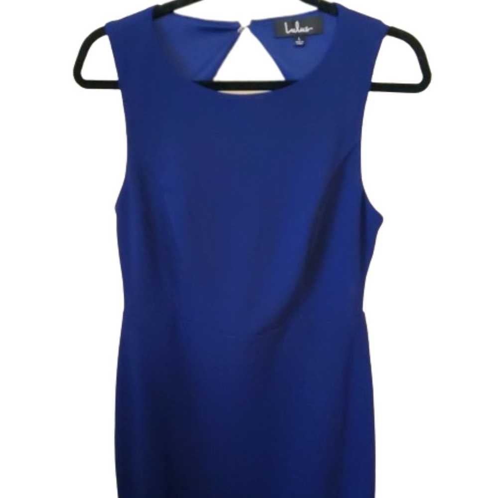 Lulus Dress Something to Remember Blue Lace Backl… - image 9