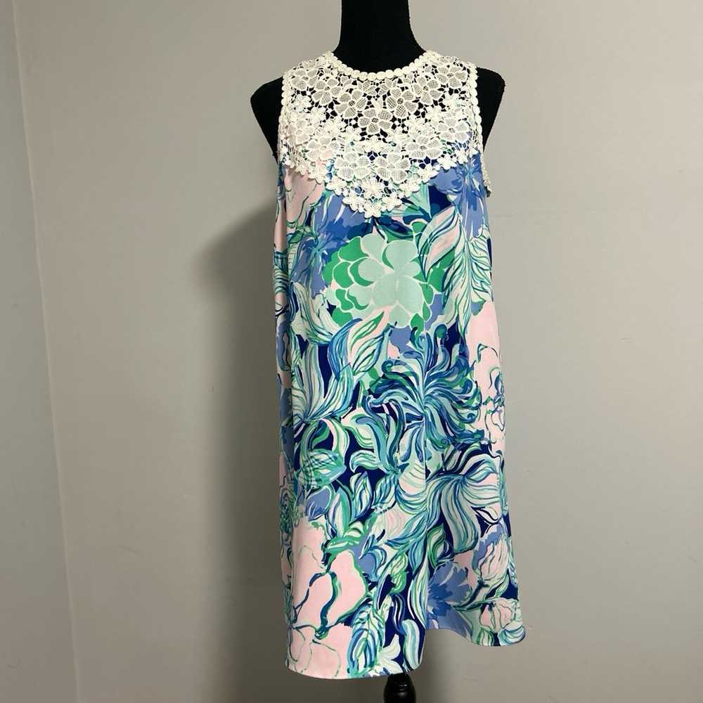 Lilly Pulitzer Nala Soft shift dress in party thy… - image 2