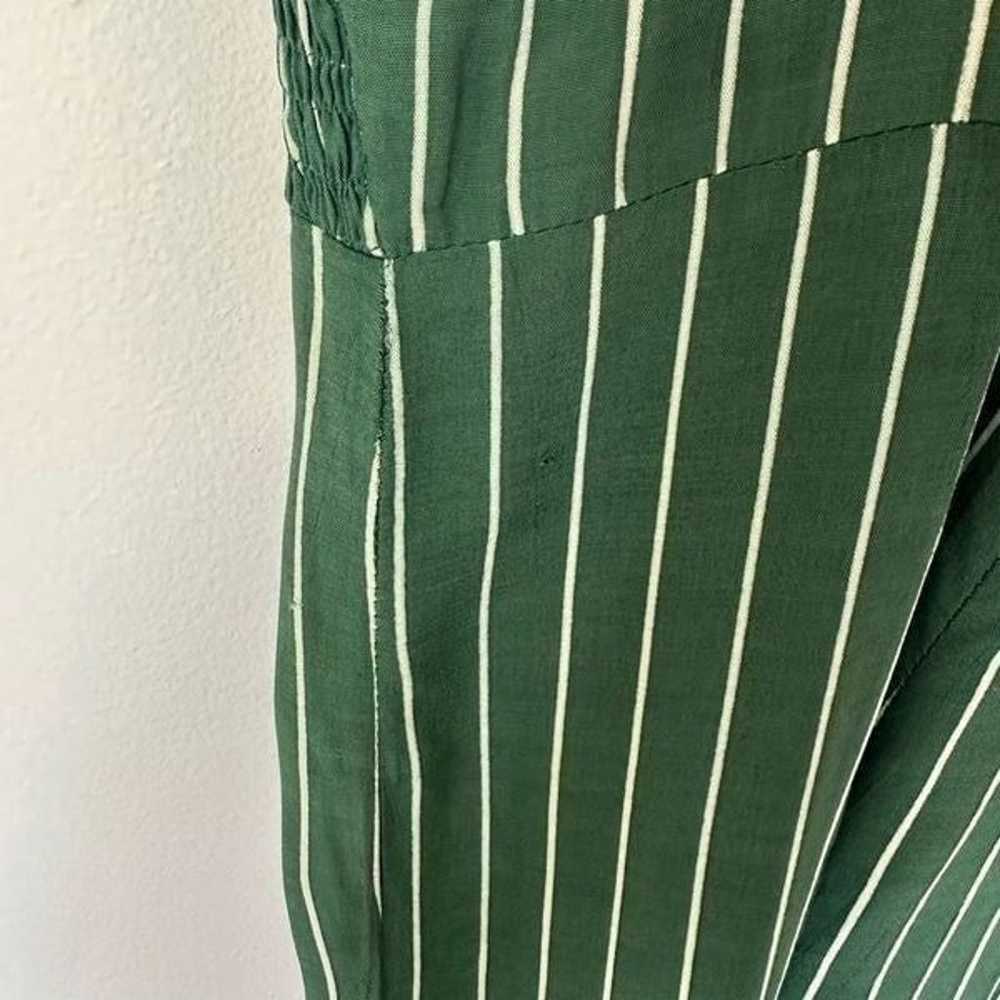 Faithful the Brand Presley Green Striped Spaghett… - image 9