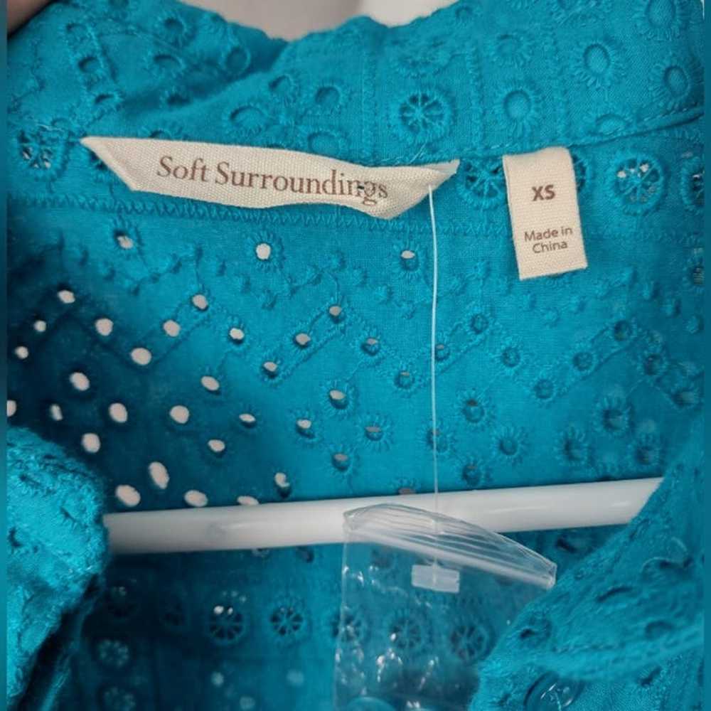 New Soft Surroundings Marisol Dress Capri Breeze … - image 4