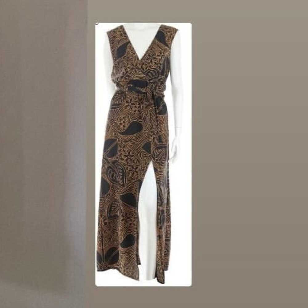 MANUHEALIʻI maya faux wrap dress ~ size small lei… - image 2