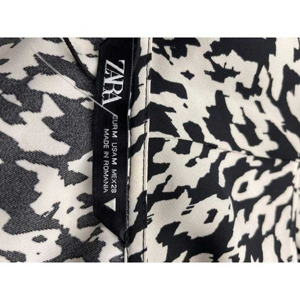 Zara Animal Print Wrap Front Romper / Jumpsuit Si… - image 8