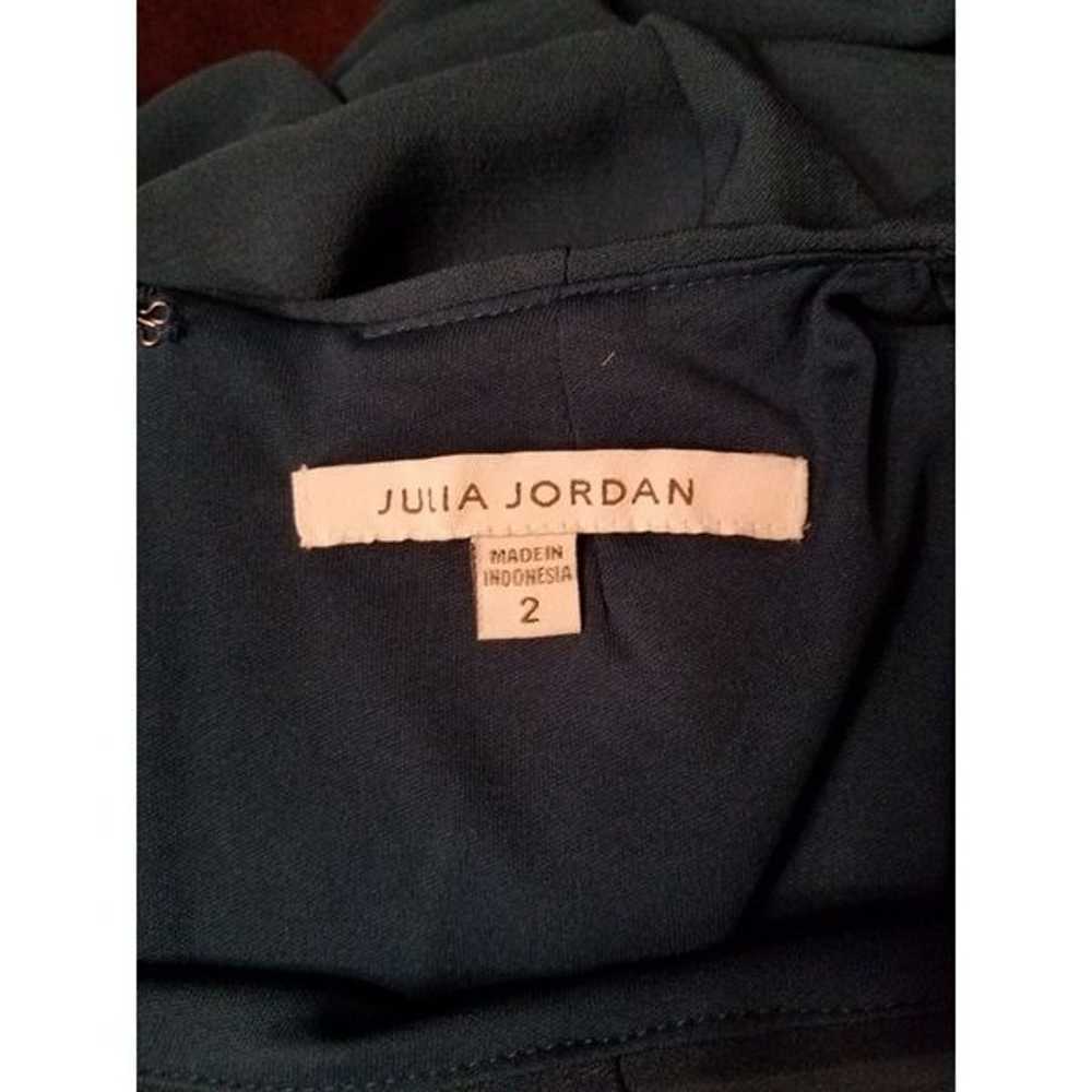 Julia Jordan Ruched Cap Sleeve Dress sz2 - image 8