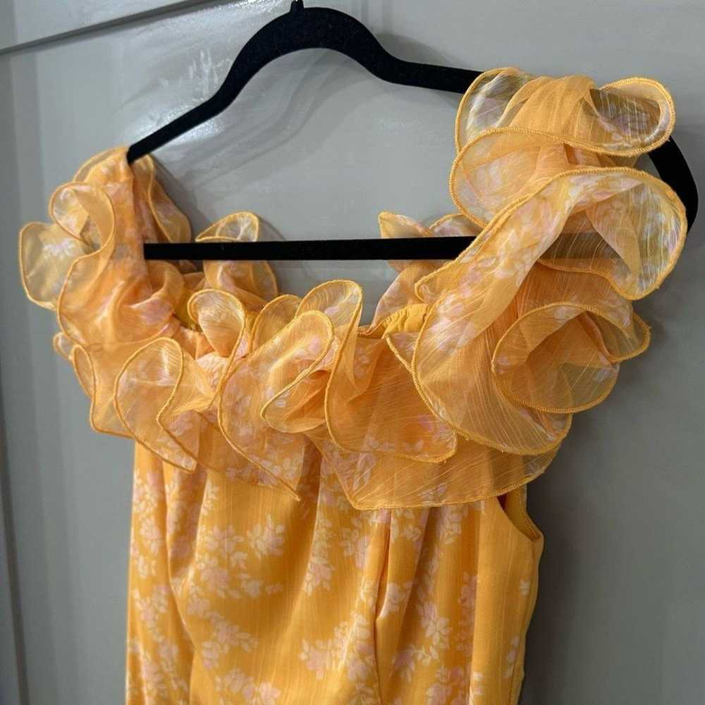 Keepsake the Label Floral Midi Dress Embrace Ruff… - image 7
