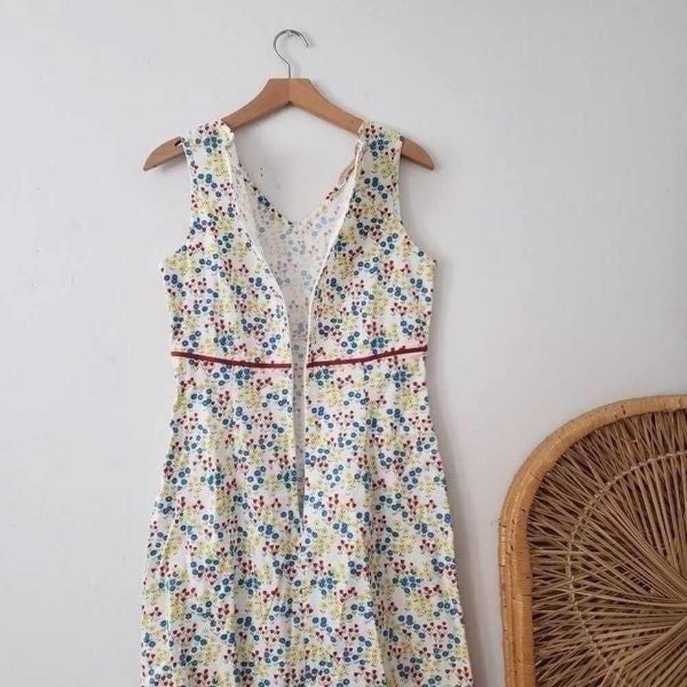 Vintage Telluride Clothing Co Floral Dress V-neck… - image 5