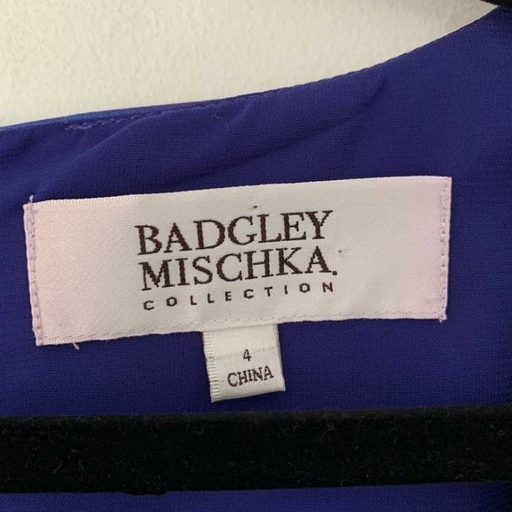 Badgley Mischka Iridescent Taffeta Dress - image 4