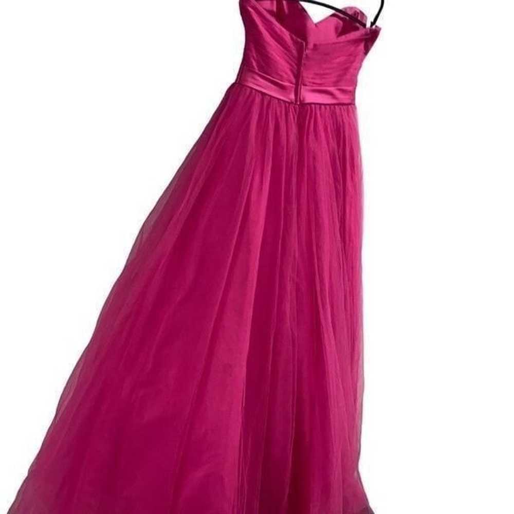 Niki By Alfred Angelo Formal Gown Prom Dress Fusc… - image 2