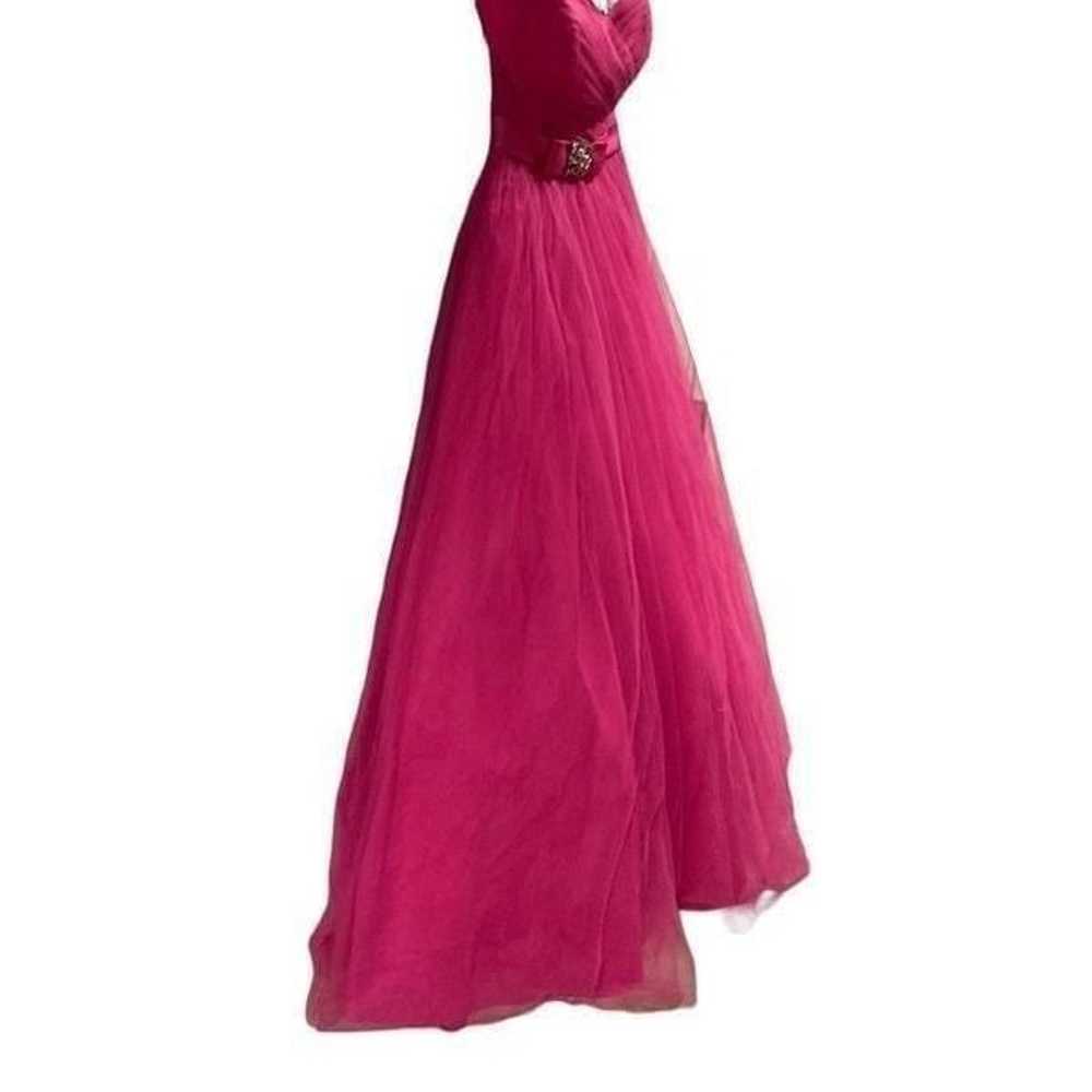 Niki By Alfred Angelo Formal Gown Prom Dress Fusc… - image 3