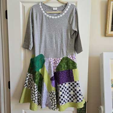 Handmade patchwork Dress - image 1