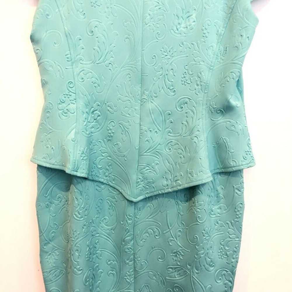 Cartise Size 16 Cap Sleeve Peplum Dress - image 9