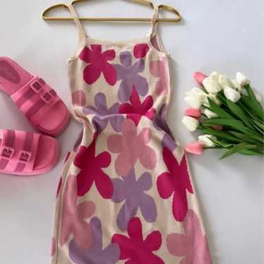 Mini dress floral - image 1