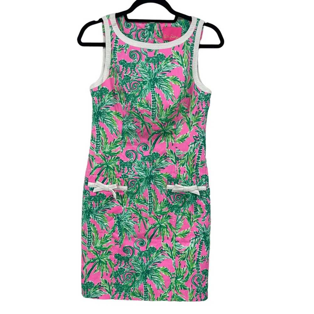 Lilly Pulitzer Sleeveless Kathleen Shift Dress Pi… - image 2