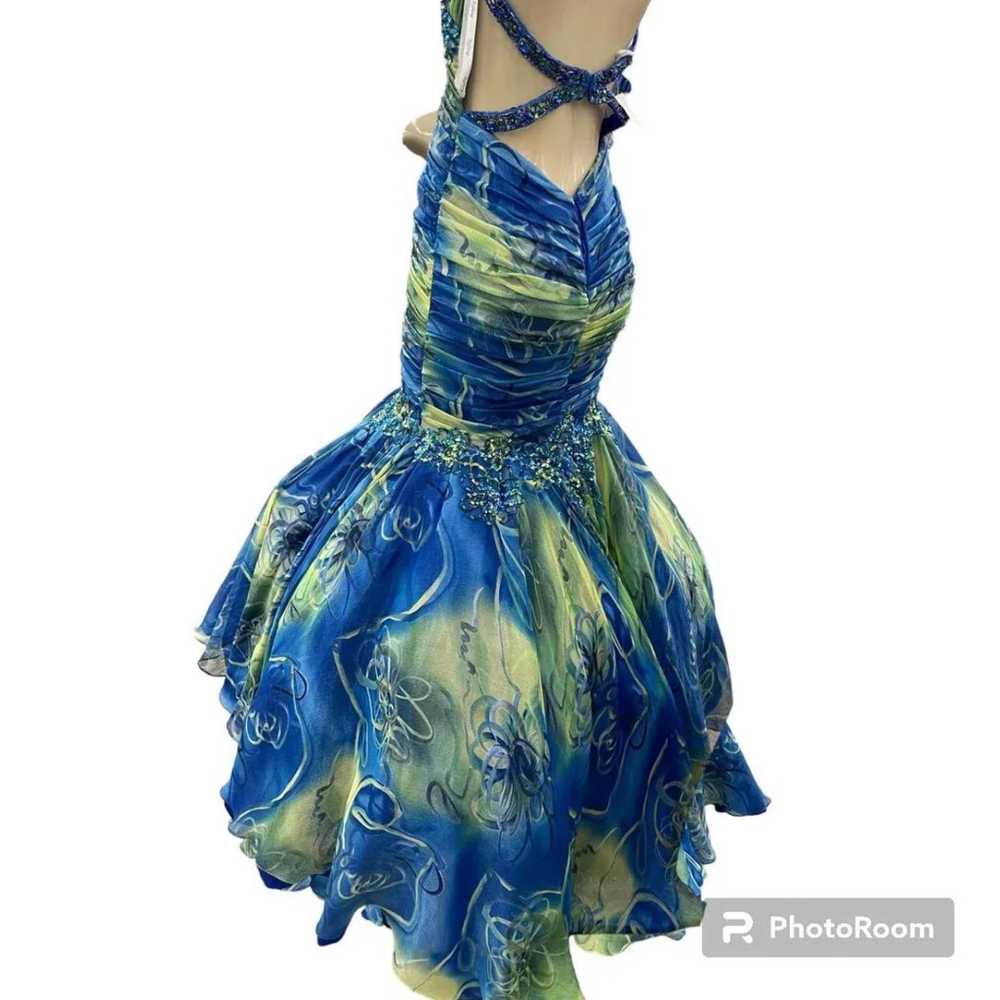 Prom dresses long mermaid dress size 6 - image 2