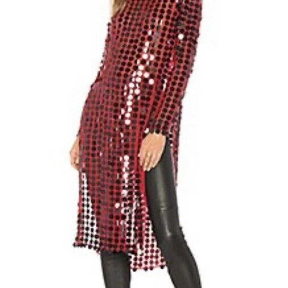 house of harlow 1960 x revolve S Red Tunic With L… - image 7