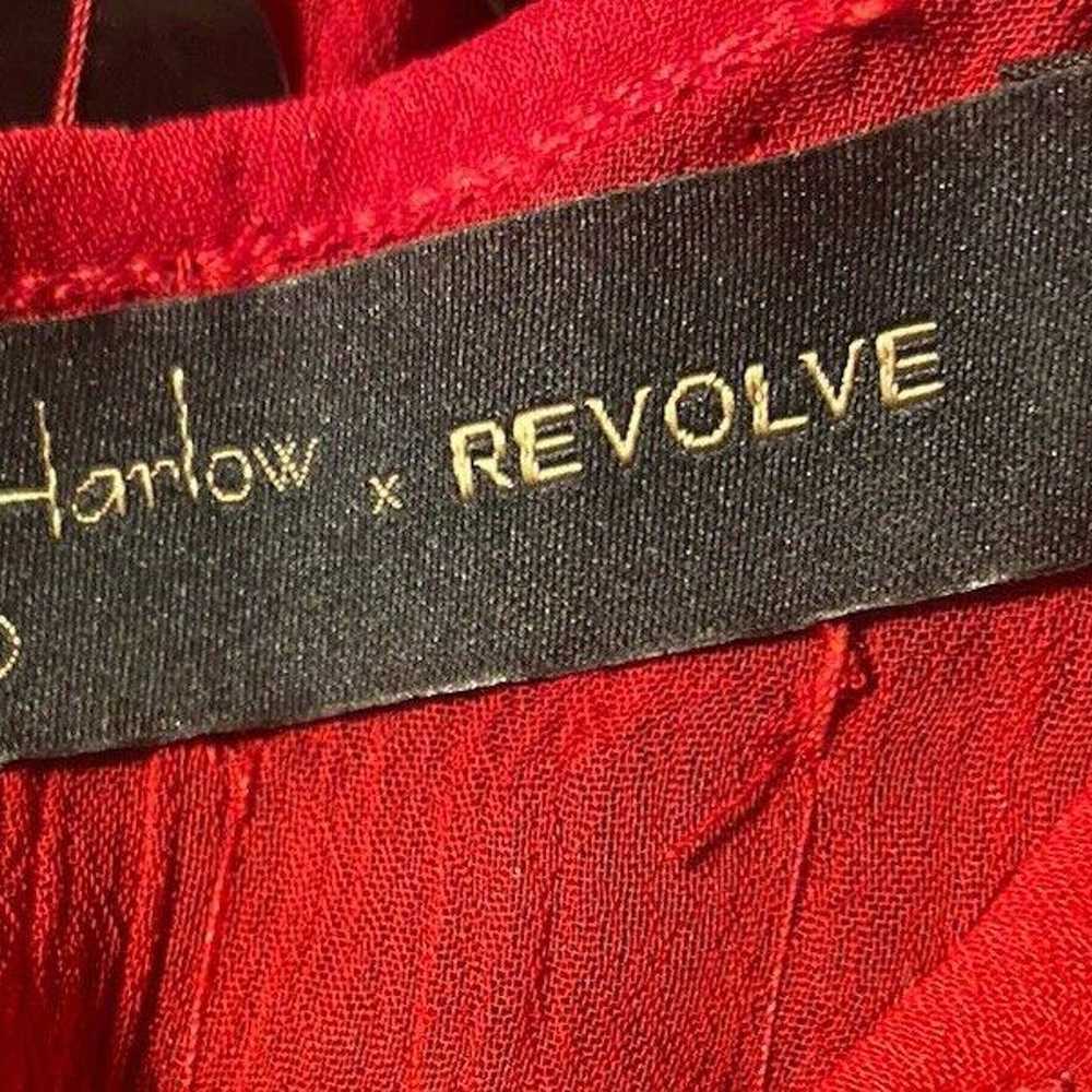 house of harlow 1960 x revolve S Red Tunic With L… - image 8