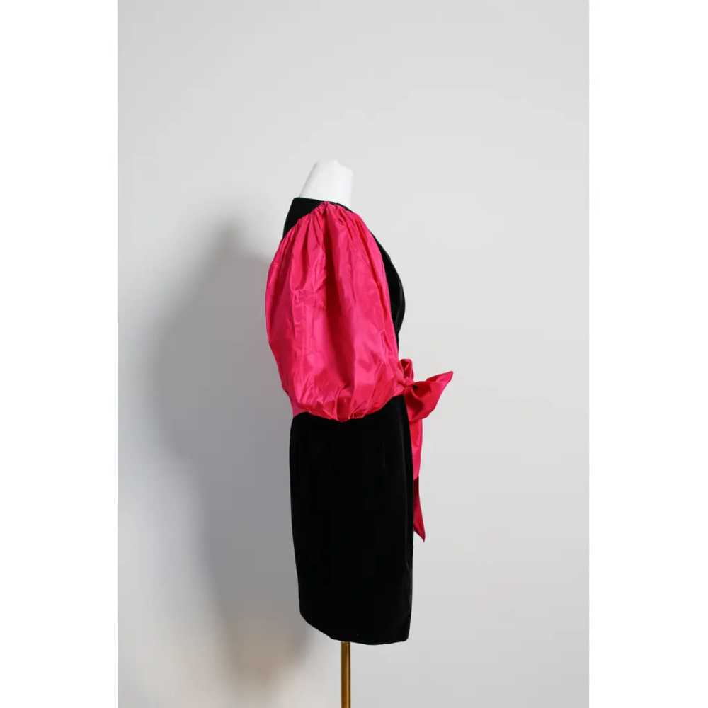 Yves Saint Laurent Velvet mini dress - image 3