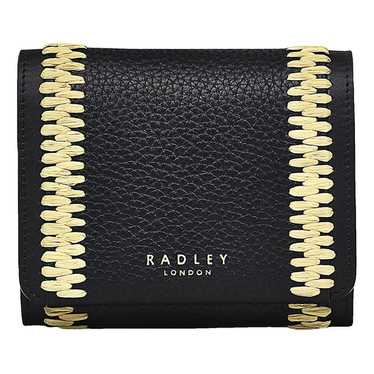 Radley London Bifold Leather Wallet Signature Lettering popular Print in Black