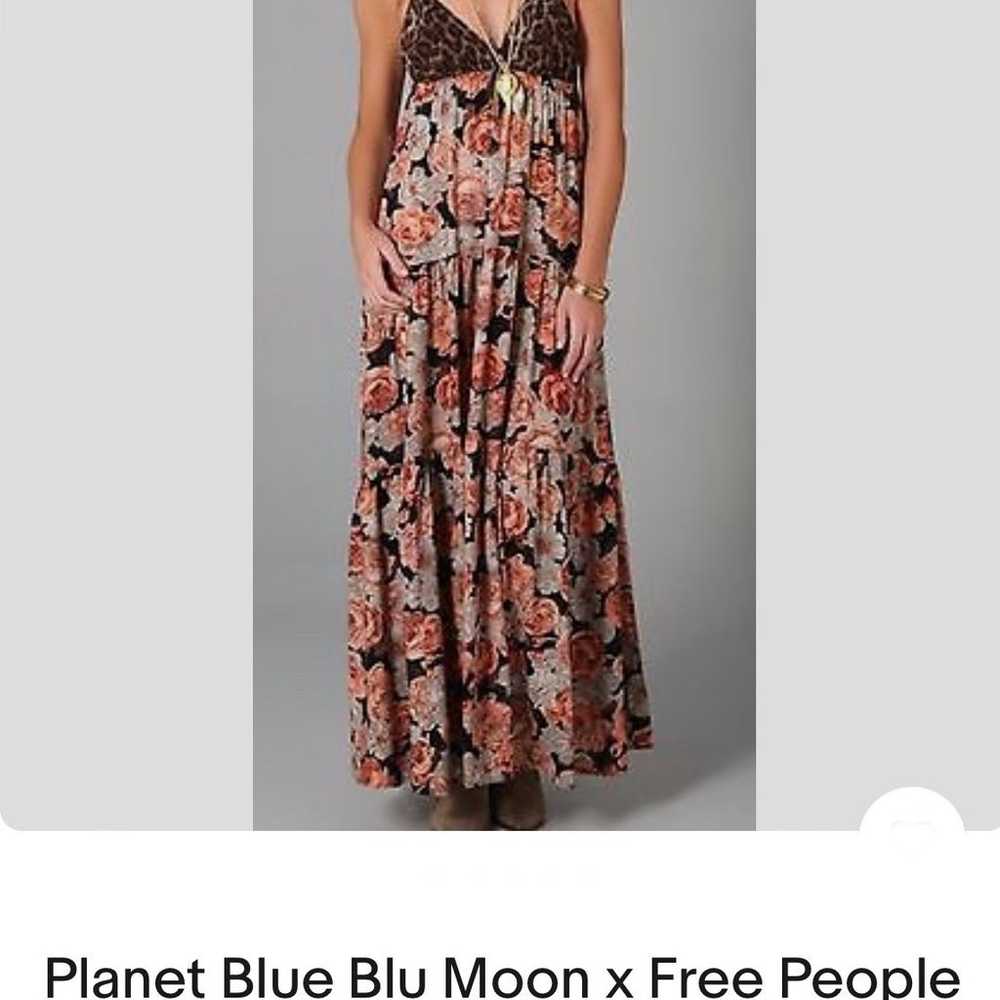 Planet Blue Blu Moon x Free People Leopard and fl… - image 4