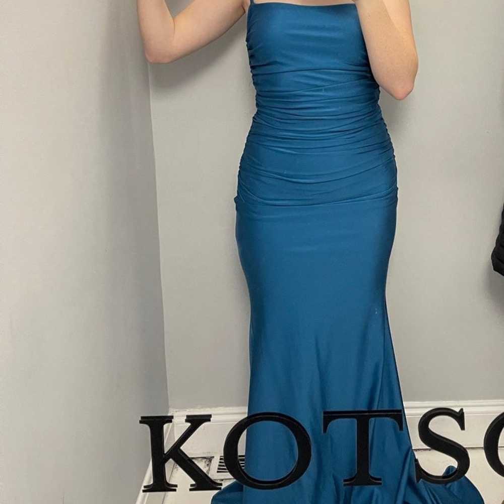 Jessica Angel Blue Prom Dress - image 1