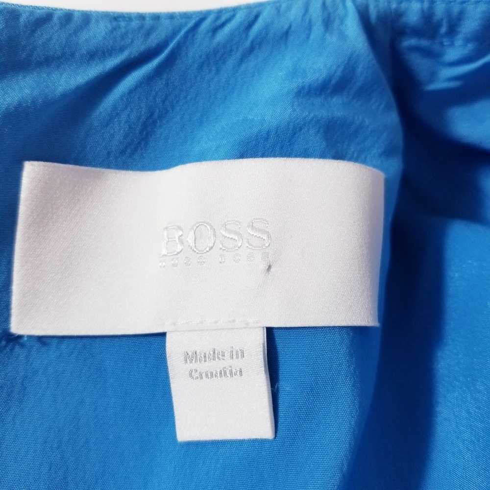 BOSS Hugo Boss Blue Midi Dress with Belt - image 2