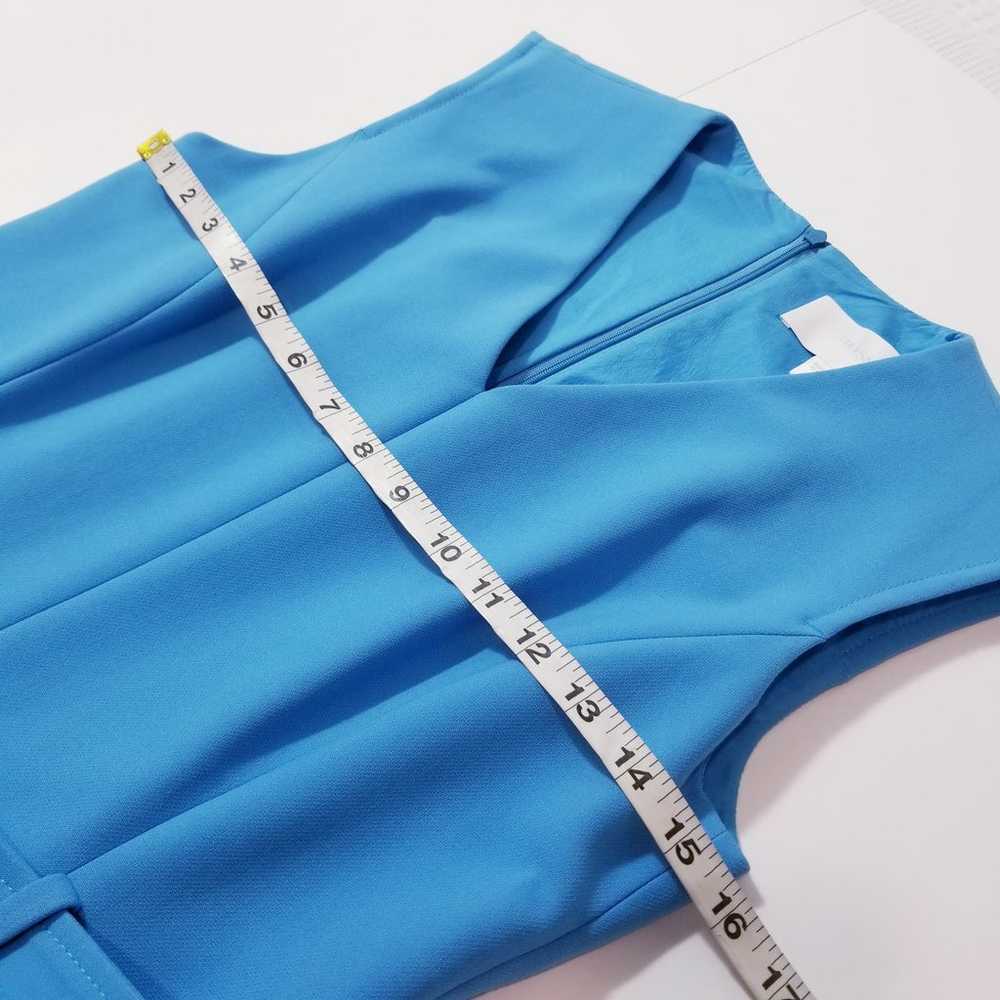 BOSS Hugo Boss Blue Midi Dress with Belt - image 4