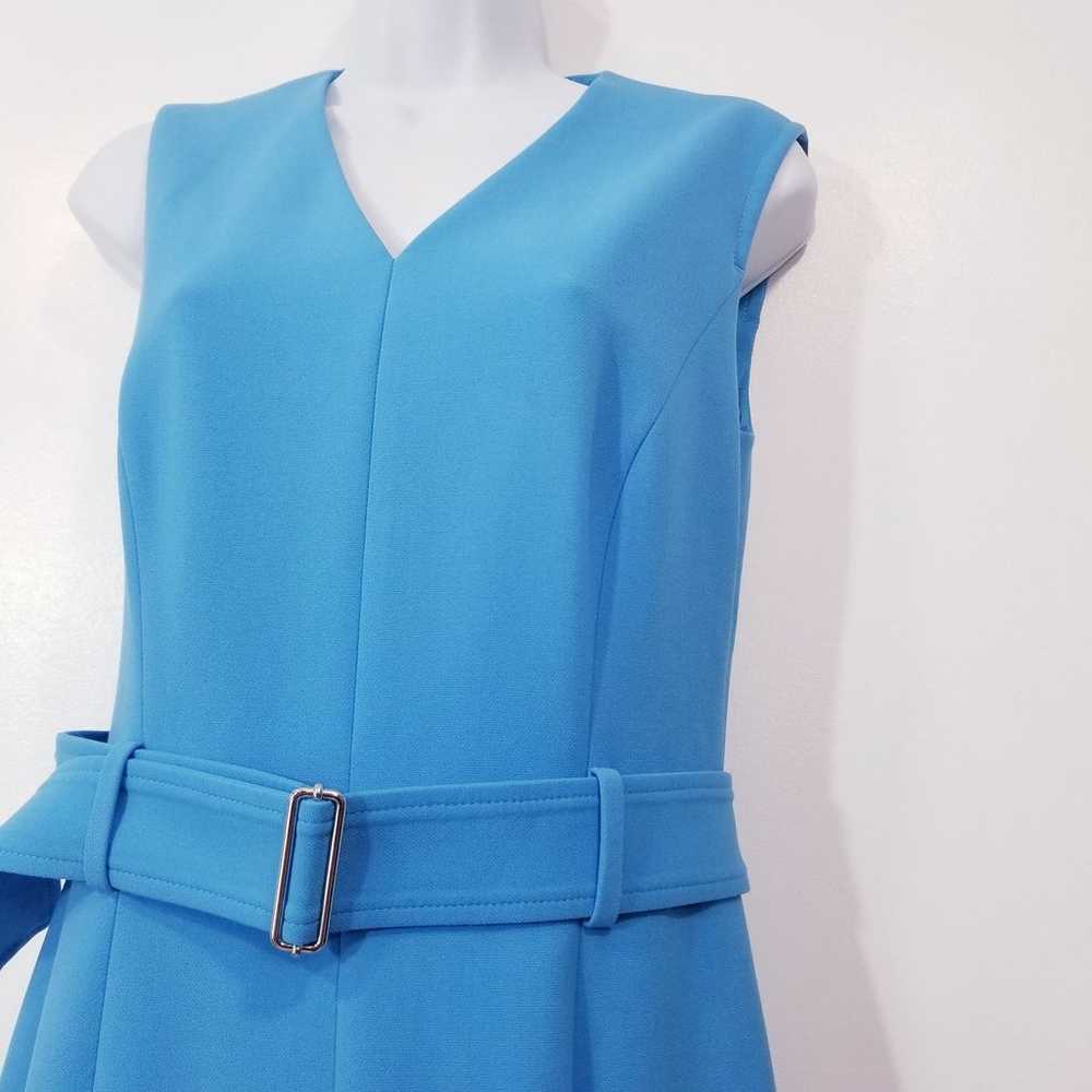 BOSS Hugo Boss Blue Midi Dress with Belt - image 9
