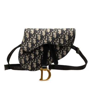 Dior Saddle leather mini bag - image 1