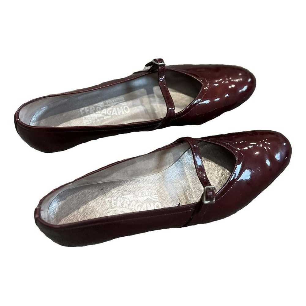 Salvatore Ferragamo Leather ballet flats - image 1