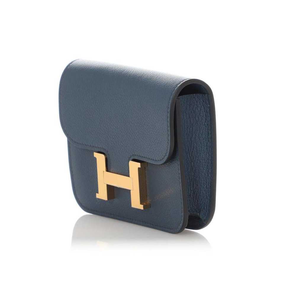 Hermès Constance Slim leather wallet - image 5