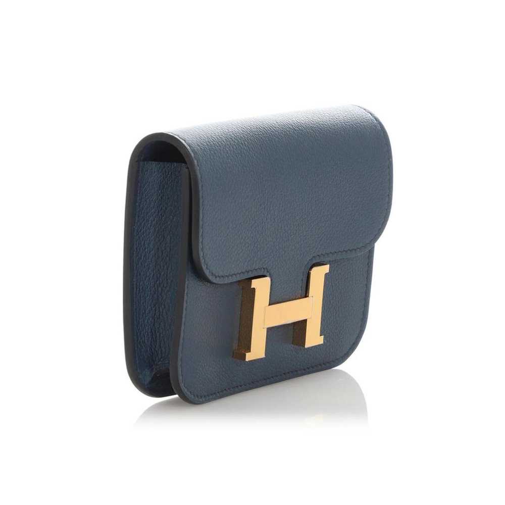 Hermès Constance Slim leather wallet - image 7