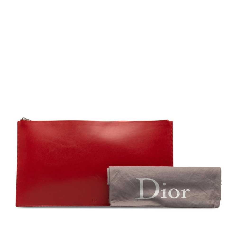 Dior Leather clutch bag - image 11