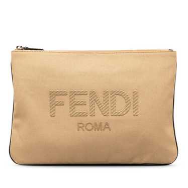 Fendi Cloth clutch bag
