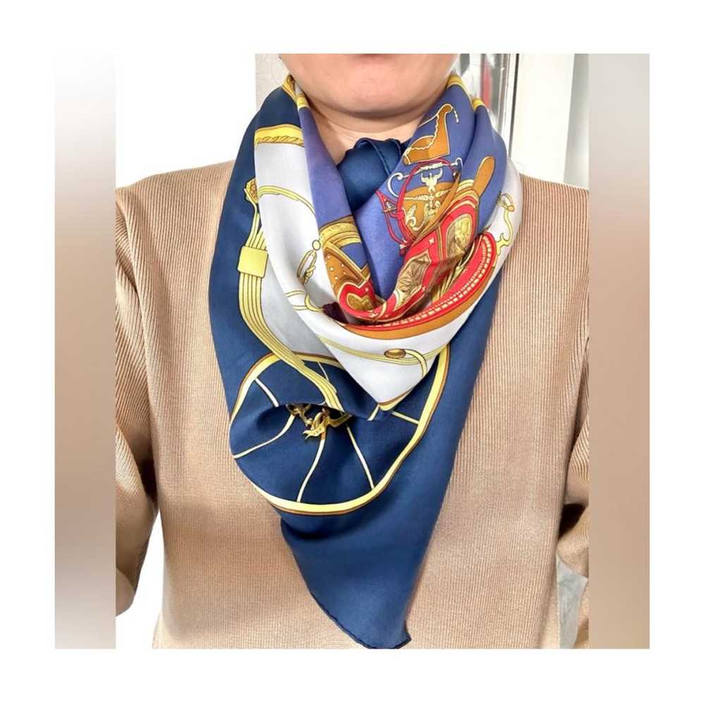 Hermès Silk scarf - image 9