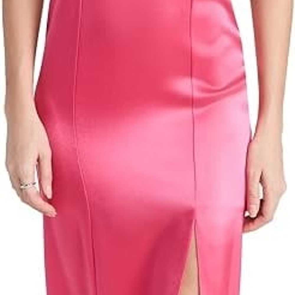 Alice Olivia Lilita Sheath Dress 2 Orange/Pink - image 2