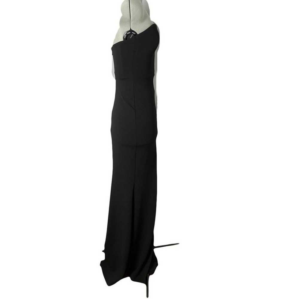 Nookie Black Strapless Formal Bodycon Plunging Ne… - image 5