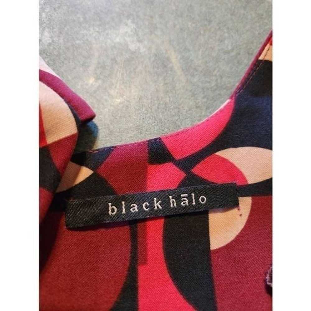 Black Halo Jackie O red circle dress - image 2