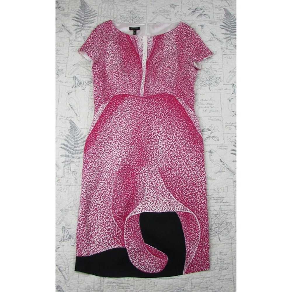 Spring Escada Pink 3 d illusion orchard print She… - image 3