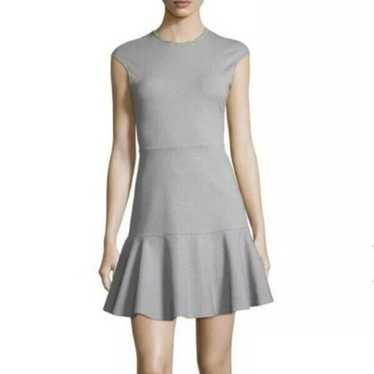 Theory 0 Essential Flare Stripe Dress - image 1