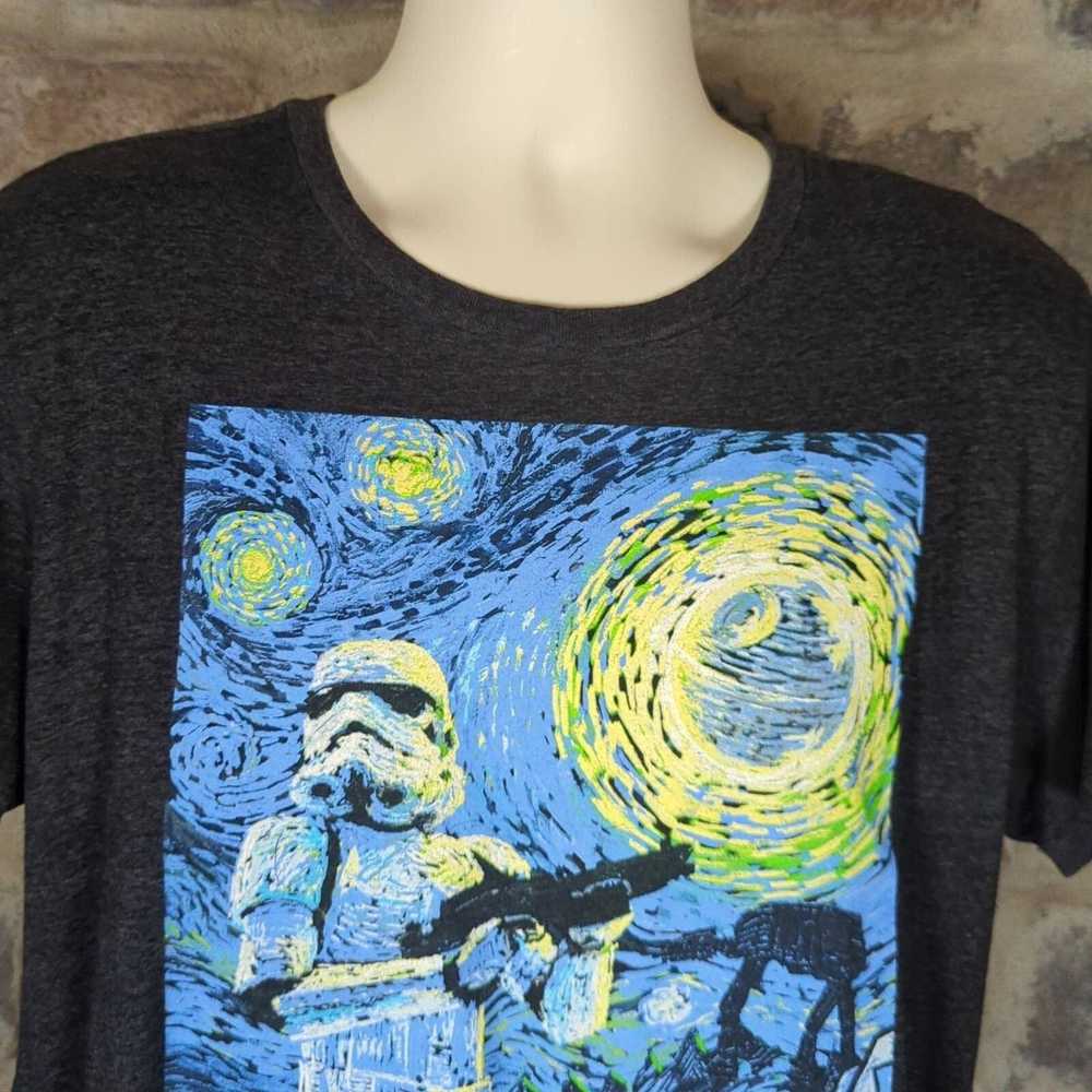 Other Fifth Sun Star Wars Stormy Night Shirt Gray… - image 3