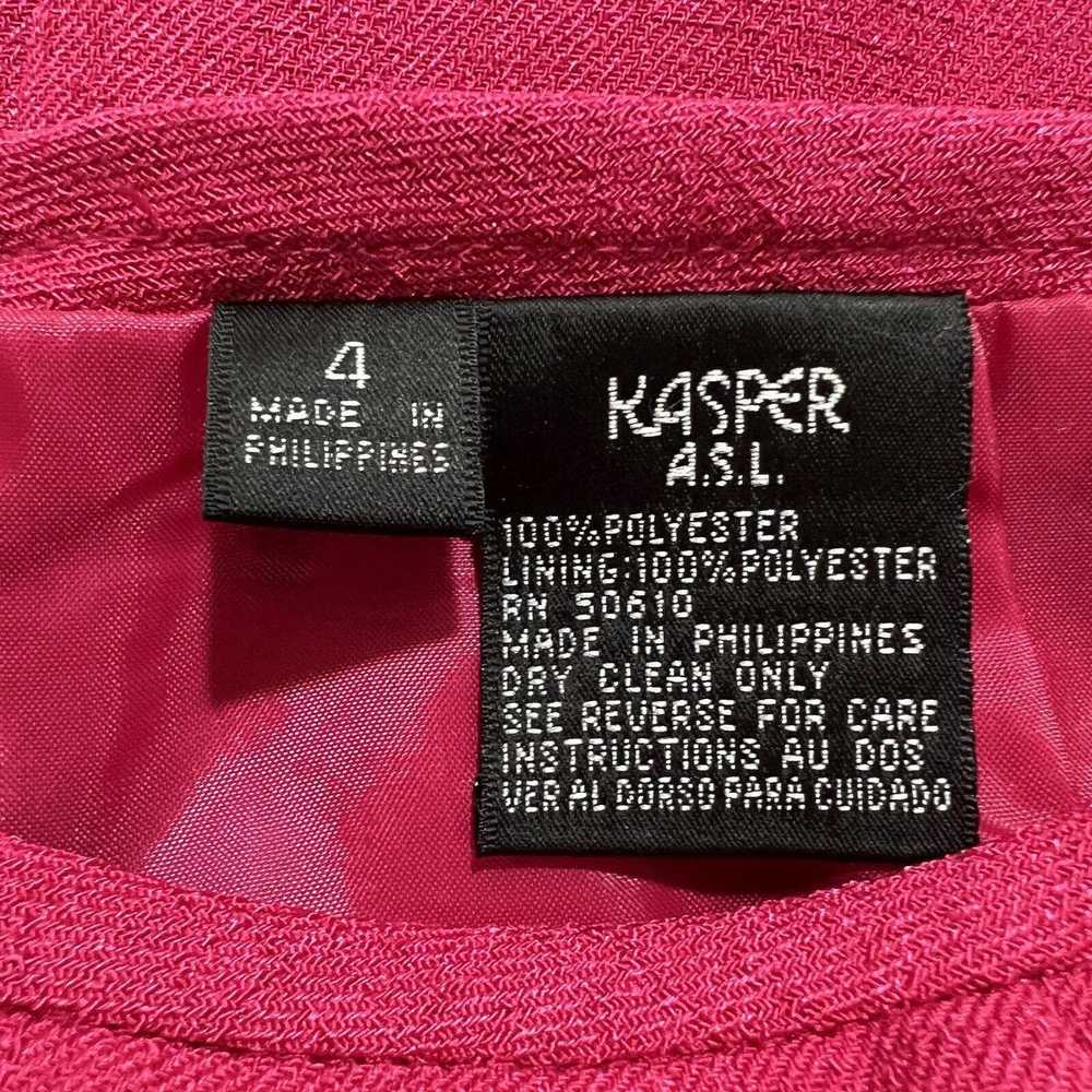 Vintage Kasper Sleeve Blazer + Skirt Suit Set Hot… - image 11