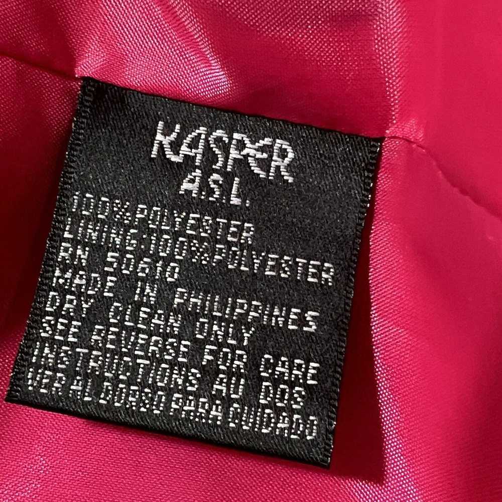 Vintage Kasper Sleeve Blazer + Skirt Suit Set Hot… - image 5