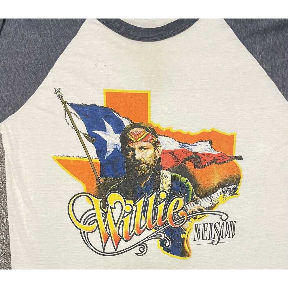 Band Tees × Screen Stars × Vintage Willie Nelson … - image 2