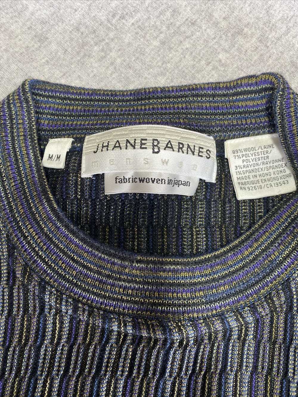 Jhane Barnes Jhane Barnes Sweater Mens Medium Woo… - image 3
