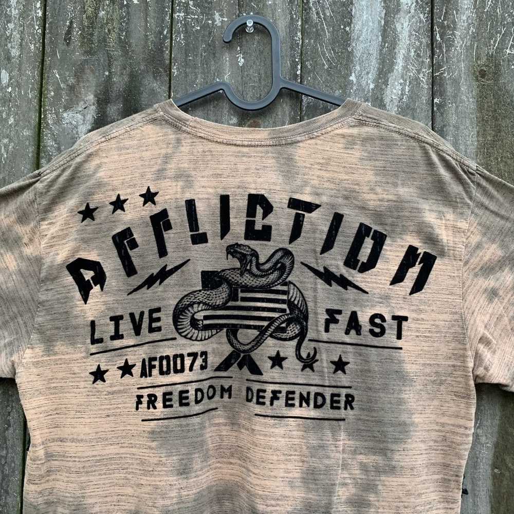 Affliction × Vintage Affliction skull n snake tee - image 5