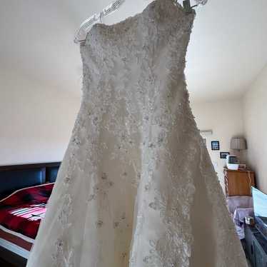 Strapless Beaded Wedding Dress
