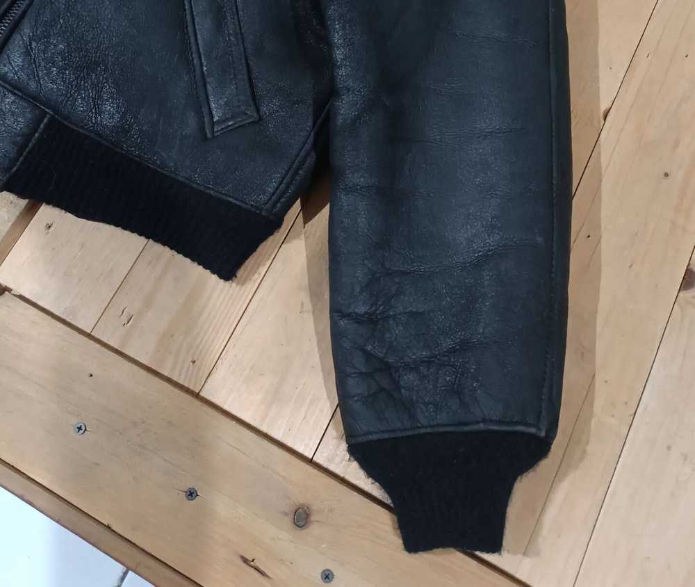 Bomber Jacket × Leather Jacket × Schott SCHOTT NY… - image 7