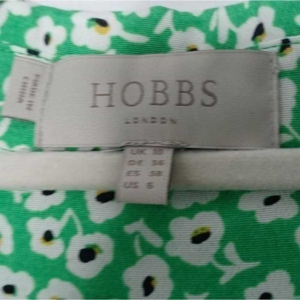 Hobbs London green floral midi dress - image 5